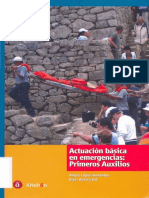 López & Rovira - Actuación Básica en Emergencias. Primeros Auxilios