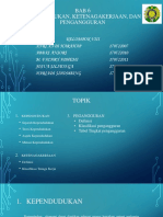 Bab 6 Kependudukan, Ketenagakerjaan, Dan Pengangguran