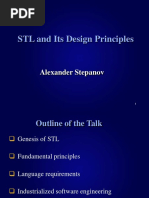 STL and Its Design Principles: Alexander Stepanov