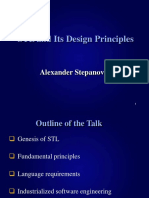 STL and Its Design Principles: Alexander Stepanov