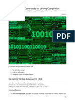 Synopsys VCS Commands For Verilogn Compilation