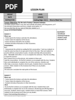 Download Cutting Edge Lesson Plan Unit 1 -p 6-8 by Mohammad Moussa SN366903014 doc pdf