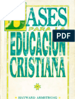 Bases Biblicas Educacion Cristiana