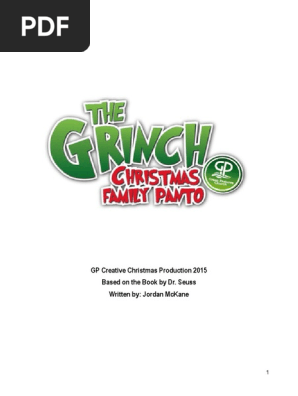 The Grinch Script Final