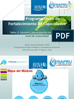 TALLER 2 Partes 1 y 2. Gestion Comunitaria 18.12.14