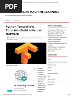 Python TensorFlow Tutorial - Build A Neural Network - Adventures in Machine Learning