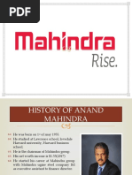 Presentation 1 Mahindra