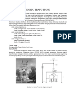 Gardu Trafo Tiang Fix