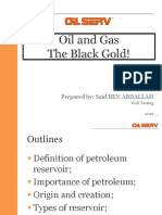 Presentation - Petroleum Reservoir - Said BEN ABDALLAH
