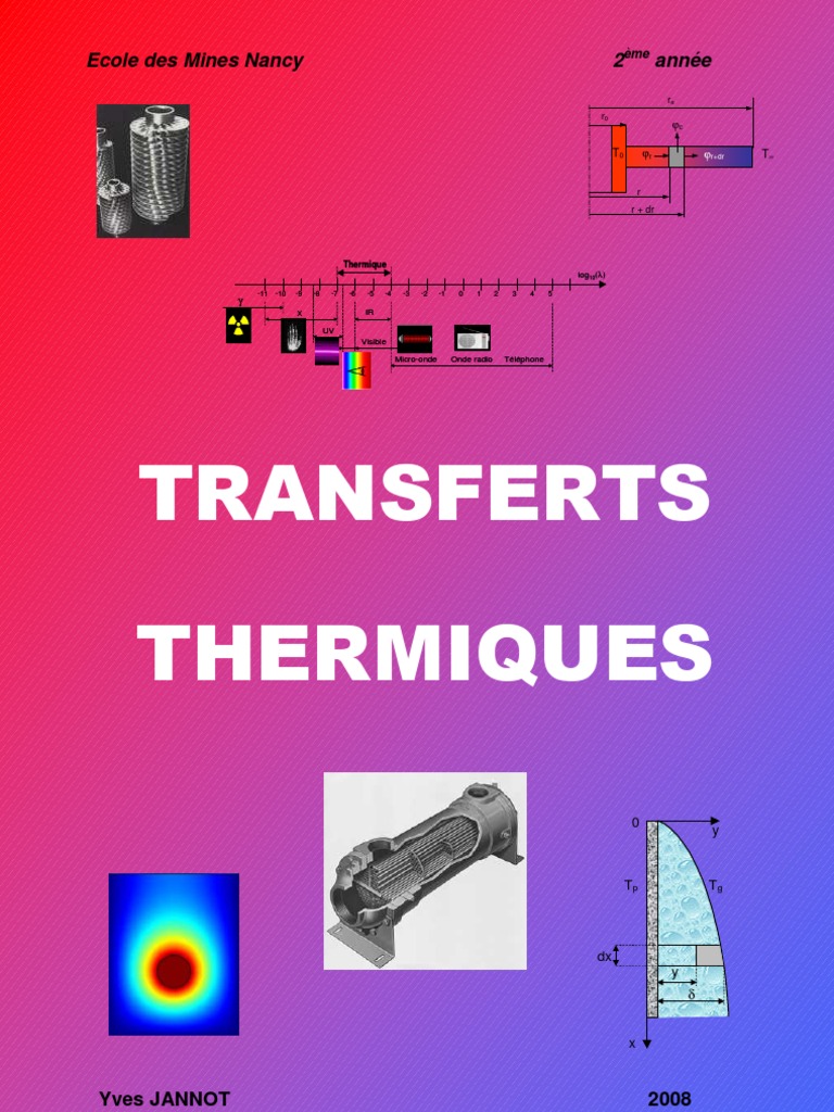 Transfert Thermique Cours Et Exercices Corrigés Pdf