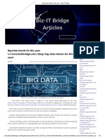 Big Data Trends for This Year - Biz-IT Bridge