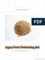 Jaggery Powder Manufacturing Plant PDF