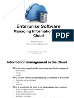 Information in the Cloud