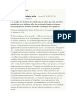 Valores y antivalores en Venezuela