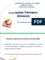 Interações fármaco-alimento: entendendo as interações e seus impactos na saúde