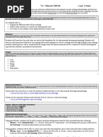 Subjective Still Life Lesson Plan