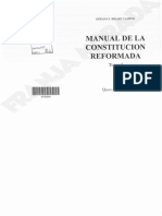 Manual de La Constitucion Reformada. Bidart Campos T I PDF