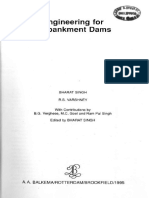Engineering For Embankement Dams