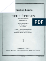 Neuf 9tudes 1 - C - Lauba006 PDF