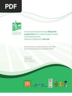 Download Community-based energy briquette production from urban organic waste at Kahawa Soweto informal settlement Nairobi by cip-library SN36693627 doc pdf