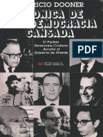 12 1985 Dooner Patricio Crónica de Una Democracia Cansada