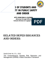 Roles of Students and Faculty in Public Safety