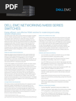 Dell Networking N4000 Series SpecSheet