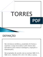 Torres de transmissão e características