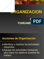 Organización y Personal