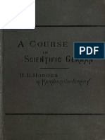 Hodges A Course in Scientific German (1887) PDF