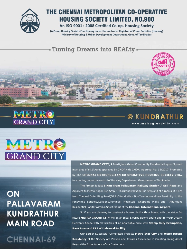 Metro Grand City Brochure PDF