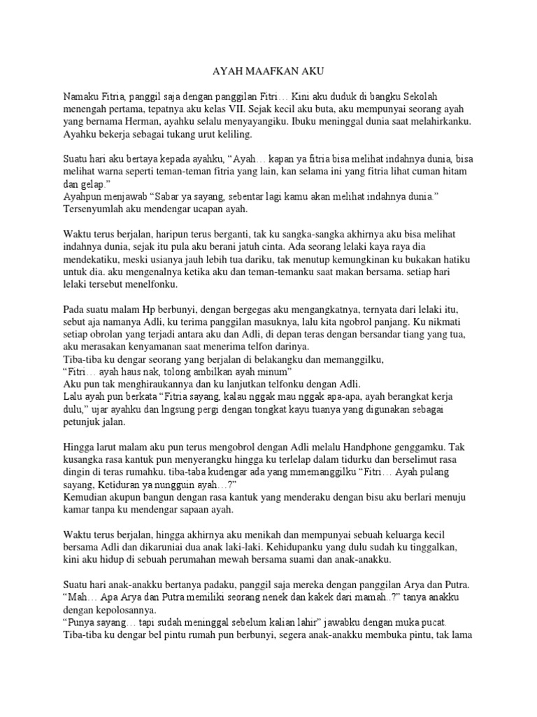 Cerpen Loohhh Pdf