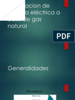 Generacion de Energía Eléctrica A Base de Gas