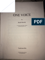 One Voice by Ruth Moody
