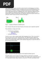 Pulse Compression: Linear Non-Linear Phase Modulation