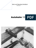 Autohelm 1000: Installation and Operating Handbook