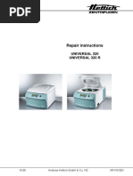 Download Hettich Universal 320 Centrifuge ROTOFIX - Service Manual by MrSD SN366967237 doc pdf
