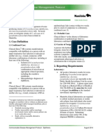 Managing Diphtheria Cases and Outbreaks