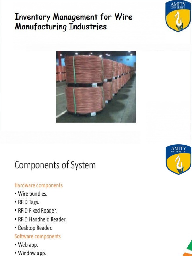 Inventory Management For Wire Manufacturing Industries | PDF