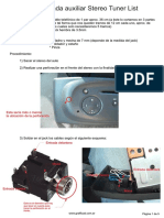 74040-Tutorial para Agregar Entrada Auxiliar A Stereo Tuner List PDF