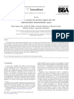 The MIA system for protein import into the mitochondrial intermembrane space.pdf