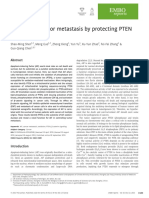 AIF Inhibits Tumor Metastasis by Protecting PTEN From Oxidation PDF