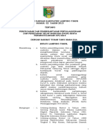 PERDA Kabupaten Lampung Timur Nomor 2 Tahun 2013 (Batang Tubuh Dan Penjelasan)