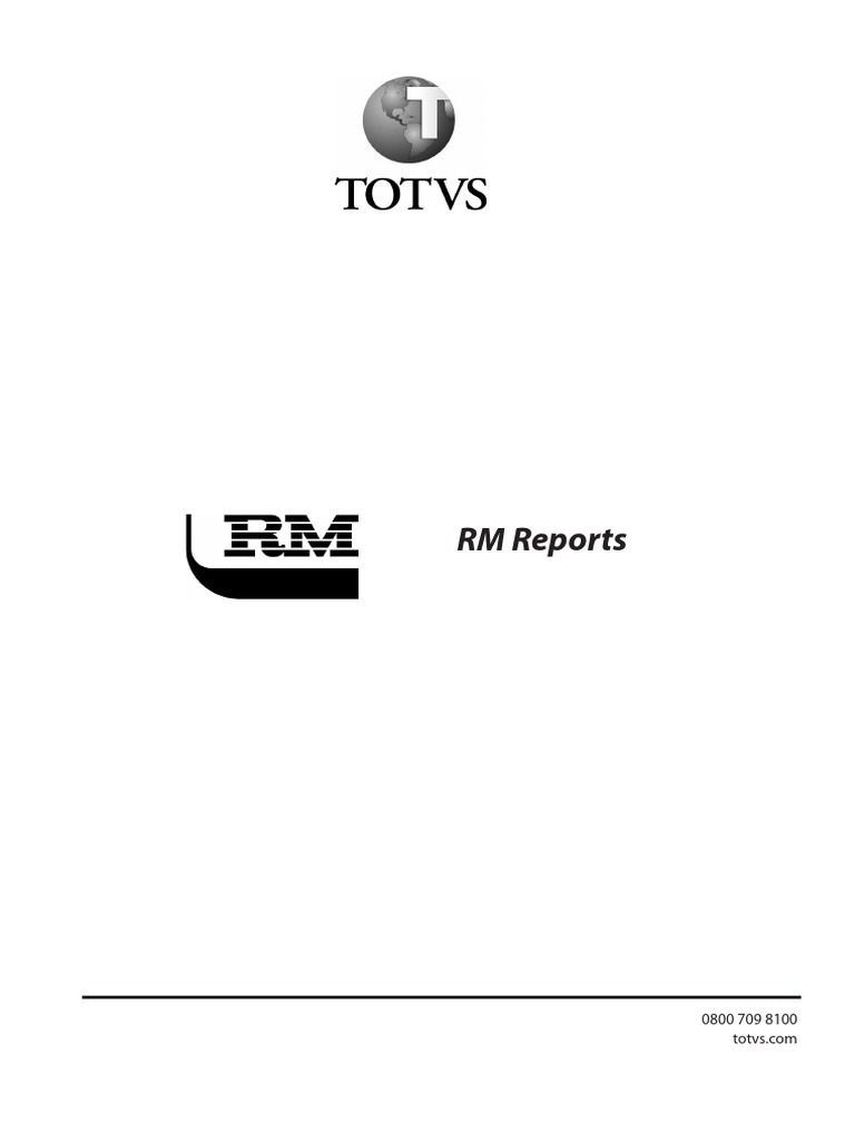 Guia Completo para Criar Relatórios RM | PDF | SQL | Dados
