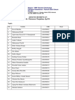 Absensi Bimbingan Dokter Maruarar