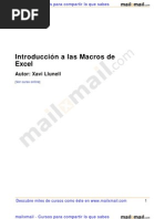 Download Introduccion Macros Excel by Dan SN36698195 doc pdf