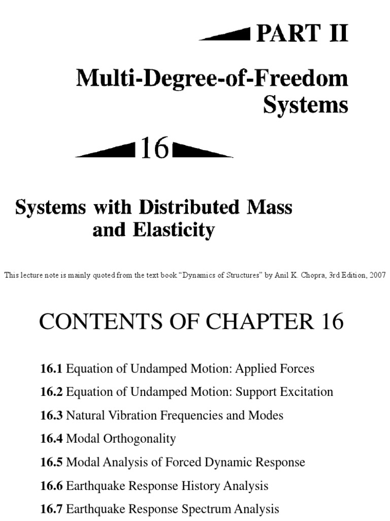 Systems With Distributed Mass and Elasticity | PDF