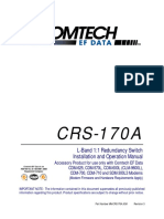 SWitch de modem  Crs170a