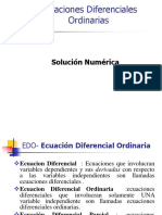 9 Ecuaciones Diferenciales Ordinarias