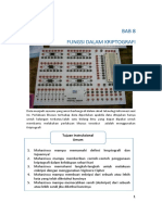 Bab 8 Fungsi Dalam Kriptografi